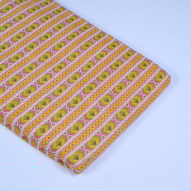 Multi color Cotton Printed Fabric