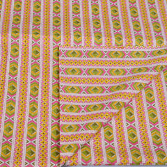 Multi color Cotton Printed Fabric