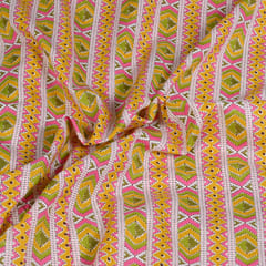 Multi color Cotton Printed Fabric