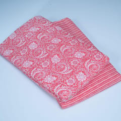5 Mtr. Gajree Color Cotton Cambric Print Set