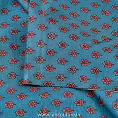 Tussar Silk Printed Fabric (75Cm Piece)