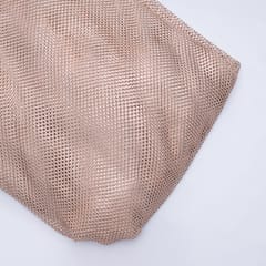 Golden Color Net Saroaski Embroidery