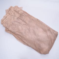 Golden Color Net Saroaski Embroidery