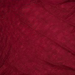 Red Color Net Saroaski Embroidery