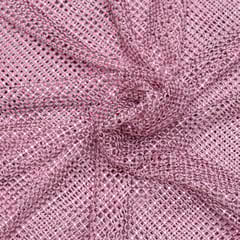 Green Color Net Saroaski Embroidery
