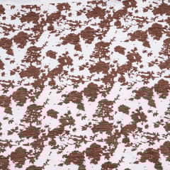 Brown Color Pleated Lycra