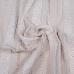 beige & grey color triangle pattern cotton jacquard fabric