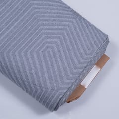 black & beige cotton velvet jacquard fabric