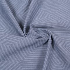 black & beige cotton velvet jacquard fabric