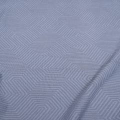 black & beige cotton velvet jacquard fabric