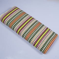 Green, Red & Yellow Capsule Jacquard