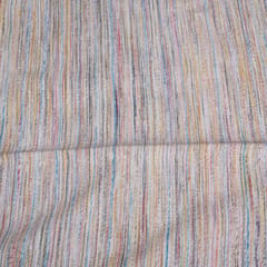 Multi Color Stripe Wool Blend
