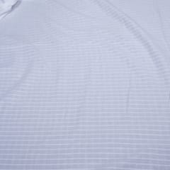Self Leeno Cotton Stripe Dyeable Fabric