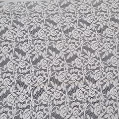 Floral Cotton Dyeable Net