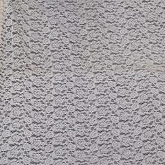 Floral Cotton Dyeable Net