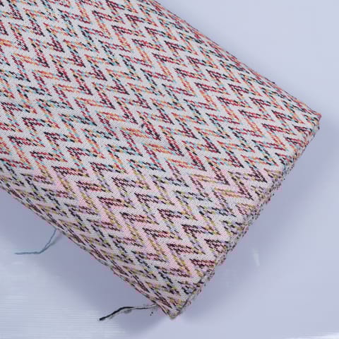 Multi Color Chevron Jacquard