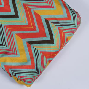 Multi Color Viscose Muslin Digital Printed Fabric