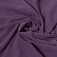 Lavender Color Polyster Georgette Fabric