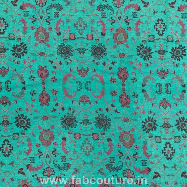 Lawn Cotton Digital Printed Fabric