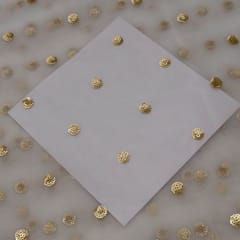 Net Sequins Embroidered Fabric