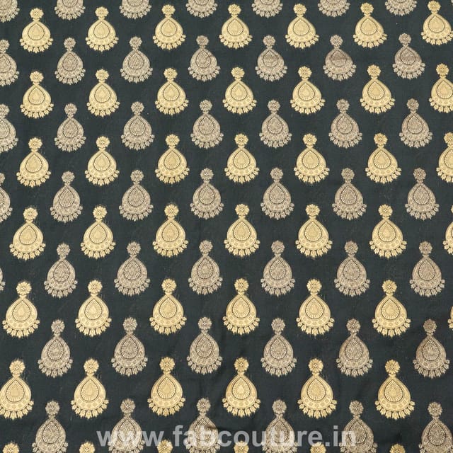 Brocade Jhumka fabric