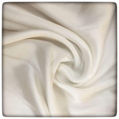 White Dyeable Heavy Satin fabric