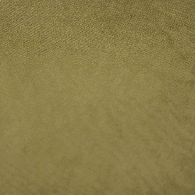 Khaki Green Plain Upada fabric