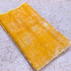 Yellow Silk Velvet fabric