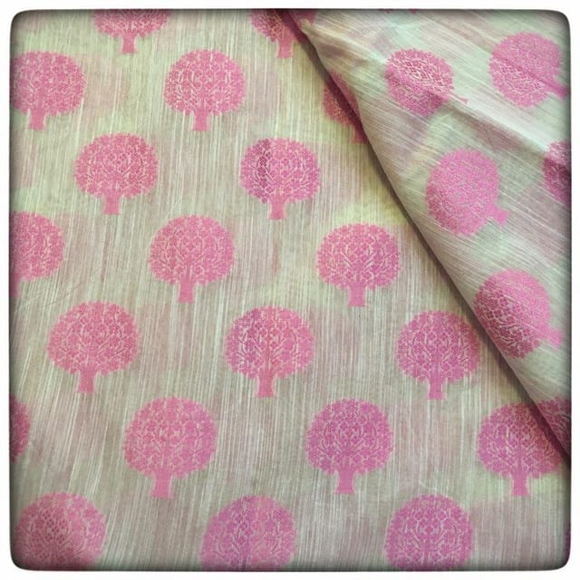 Cotton Slub Resham Boota(1.1 mtr cut piece)