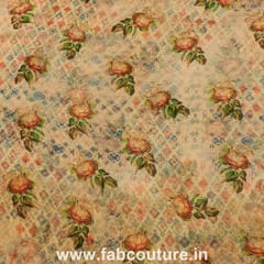 Viscose Georgette Digital Printed Fabric (75Cm Piece)