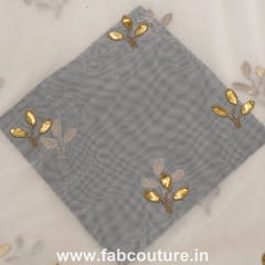Net Handwork Embroidered Fabric