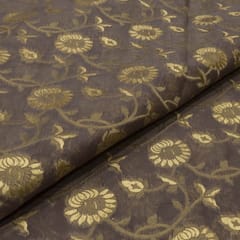 Radium Zari Jacquard fabric