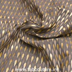 Zari Resham Booti Jacquard(1 mtr cut piece)