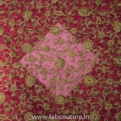 Tissue Organza Embroidered Fabric
