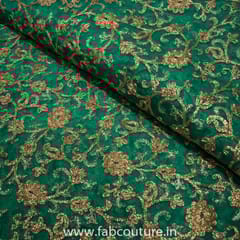 Tissue Organza Embroidered Fabric