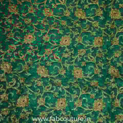 Tissue Organza Embroidered Fabric