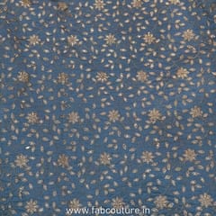 Mulburry Silk Embroidered Fabric