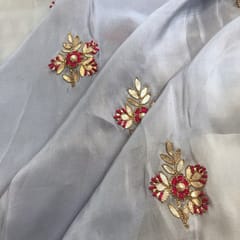 Uppada Hand Embroidered Fabric