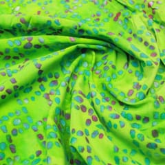 Cotton Batik Printed Fabric