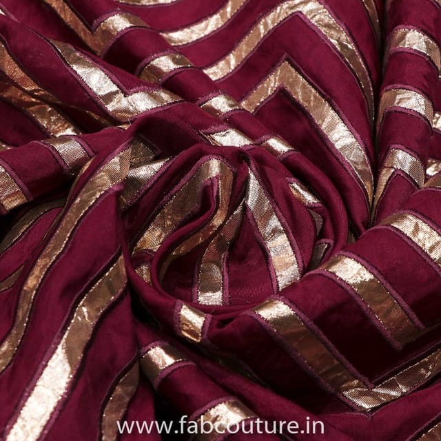 Upada Embroidered Fabric
