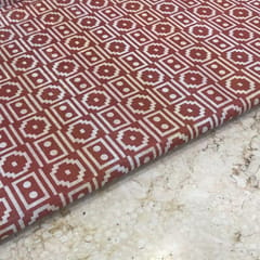 Cotton Lurex Printed Fabric