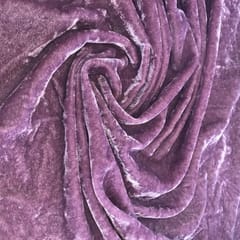 Wine Silk Velvet fabric