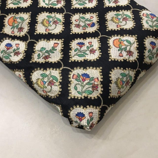 Bangalori Print Embroidery (1.4 Meter cut piece)