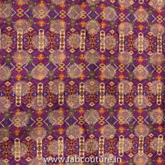Jacquard Silk Digital Patola Printed Fabric
