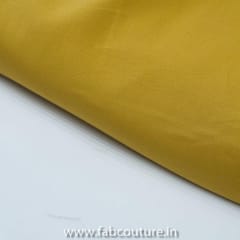 Mustard Color Butter Silk fabric