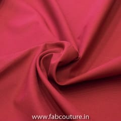 Maroon Cotton Cambric fabric
