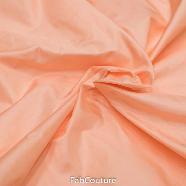 Peach Colour Silk 50 fabric