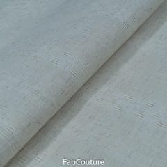 Off-White Colour Flex Dobby fabric (1.30Meter Piece)
