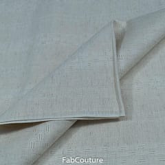 Off-White Colour Flex Dobby fabric (1.30Meter Piece)