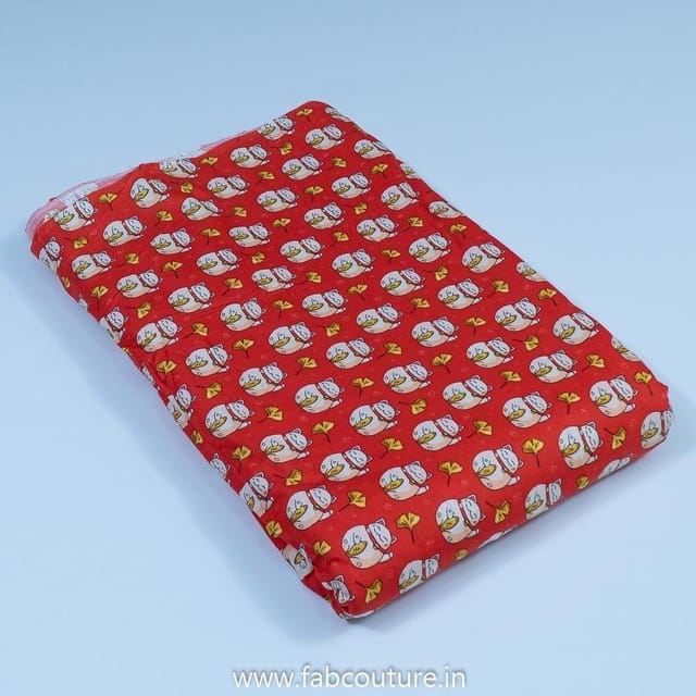 Quirky Cotton Cambric Digital Printed Fabrics